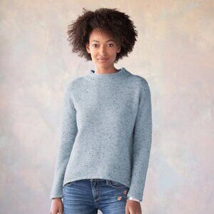 Sundance Hannah Ribbed Pullover Sweater Small
